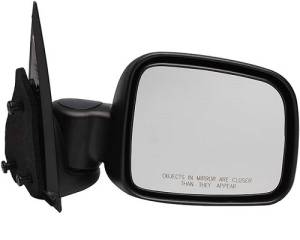 2002, 2003, 2004, 2005, 2006, 2007 Jeep Liberty Side Mirror Power Black Textured Cap New Replacement Manual Operated Side View Mirror 02, 03, 04, 05, 06, 07 Liberty -Replaces Dealer OEM 55155836AH, 55155836AC