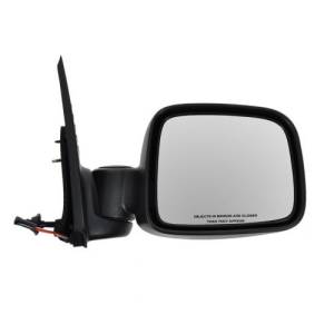 2002, 2003, 2004, 2005, 2006, 2007 Jeep Liberty Side Mirror Power Black Textured Cap New Replacement 02, 03, 04, 05, 06, 07 Liberty Electric Operated Side View Mirror Glass -Replaces Dealer Number 55155839AI, 55155842AI, 55155840AG