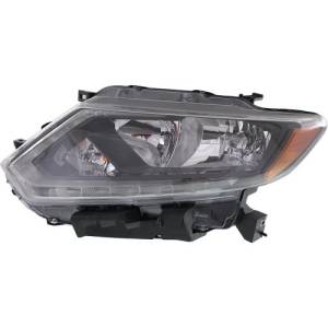 2014 2015 2016 Rogue Front Headlight Lens Cover Assembly -Left Driver 14, 15, 16 Nissan Rogue
