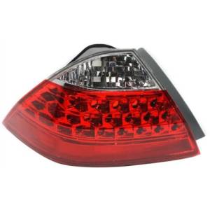2006 2007 Honda Accord Hybrid Tail Light Lens Assembly New Driver Side Brake Lamp Lens Replacement Rear Stop Light Cover 06 07 Accord Hybrid -Replaces Dealer OEM 33551-SDR-A01
