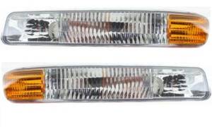 1999, 2000, 2001, 2002, 2003, 2004, 2005, 2006, 2007 GMC Sierra Park Signal Light Assembly New Replacement Driver Side Turn Signal Lens 99, 00, 01, 02, 03, 04, 05, 06, 07* Sierra -Replaces Dealer OEM 15199560, 15199561