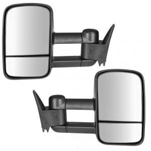 1992-1999 Chevy Suburban Extendable Telescopic Tow Mirror Manual -PAIR 1992, 1993, 1994, 1995, 1996, 1997, 1998, 1999 Chevy Suburban