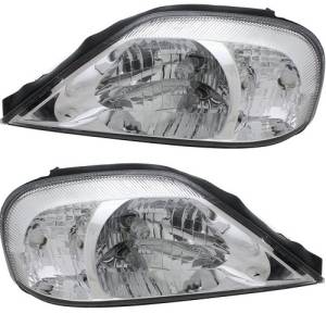 2000-2005 Sable Front Headlight Lens Cover Assemblies -Driver and Passenger Set 00, 01, 02, 03, 04, 05 Mercury Sable -Replaces Dealer Number 1Z4F13008BB, 3F4Z 13008 AA