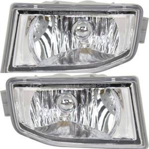 2004, 2005, 2006 Acura MDX Fog Light Includes Lens Housing And Bracket Replacement Set Of Driving Lamps 04, 05, 06 MDX -Replaces Dealer OEM 33951S3VA11, 33901S3VA11 