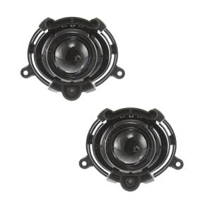 2008-2014 CTS Front Fog Light Assemblies with Bracket L=R Set 08, 09, 10, 11, 12, 13, 14 Cadillac CTS
