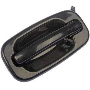2000-2006 Tahoe Outside Door Handle Pull Smooth Black -Left Driver Rear 00, 01, 02, 03, 04, 05, 06 Chevy Tahoe