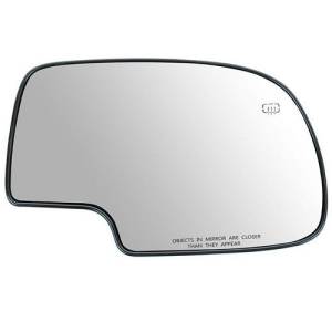 2002-2006 Escalade Mirror Glass Replacement with Heat -Right Passenger 02, 03, 04, 05, 06 Cadillac Escalade