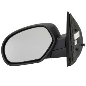 2007-2013 Chevy Avalanche Manual Mirror Textured -07, 08, 09, 10, 11, 12, 13 Avalanche Manual Mirror Left Driver Replaces Dealer OEM 20843118