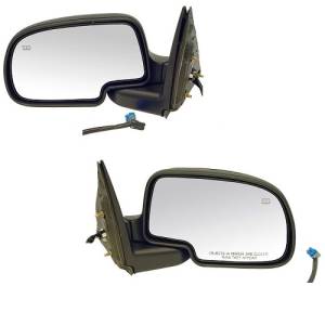 2003-2006 Chevy Avalanche Power Heat Mirror Smooth -Pair 2003, 2004, 2005, 2006 Avalanche