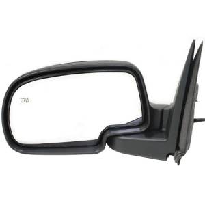 2003-2006 Chevy Avalanche Truck Power Heated Mirror Textured -Left 2003, 2004, 2005, 2006 Chevy Avalanche Outside Mirror