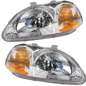 Details about   New Depo Head Light For 1996-1998 Honda Civic Driver Side 33151S01305