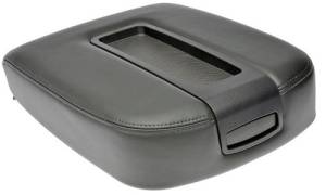2007-2013 Avalanche Full Center Console Replacement Lid -Ebony Black 07, 08, 09, 10, 11, 12, 13 Chevy Avalanche