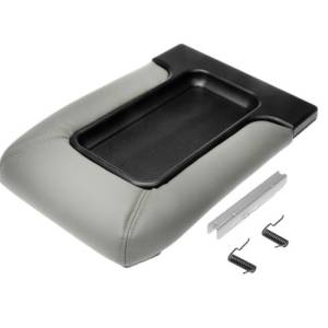 2002-2006 Avalanche Center Console Lid Repair With Split Bench Seat -Light Gray 02, 03, 04, 05, 06 Chevy Avalanche