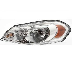 2006 2007 Chevy Monte Carlo Headlight Assembly New Replacement Chevrolet 06, 07 Monte Carlo Headlamp Lens Cover at Low Prices -Replaces Dealer OEM 25958359