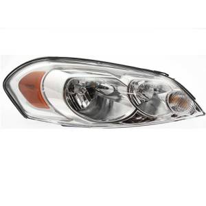 2006 2007 Chevrolet Monte Carlo Headlight Assembly New Replacement 06, 07 Chevy Monte Carlo Front Headlamp Lens Cover at Low Prices -Replaces Dealer OEM 25958360