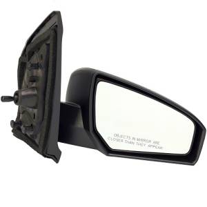 2007, 2008, 2009, 2010, 2011, 2012 Nissan Sentra Side Mirror Assembly New Replacement Manual Remote Rear View Mirror For The Outside Door On Your 07, 08, 09, 10, 11, 12 Sentra -Replaces Dealer OEM 96301-ET00E