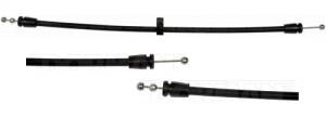 1999-2017 F250 F350 F450 Inside Rear Back Door Latch Release Cable 1999, 2000, 2001, 2002, 2003, 2004, 2005, 2006, 2007, 2008, 2009, 2010, 2011, 2012, 2013, 2014, 2015, 2016, 2017 -Quanty 1 Cable