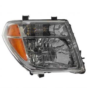 2005 2006 2007 Pathfinder Front Headlight Lens Cover Unit -Right Passenger New Replacement 05, 06, 07 Nissan Pathfinder Headlight And Headlamp -Replaces Dealer OEM 26010-EA525