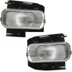 1999-2002 Ford Expedition Front Fog Lamp Driving Lights -Driver and Passenger Set 99, 00, 01, 02 Ford Expedition