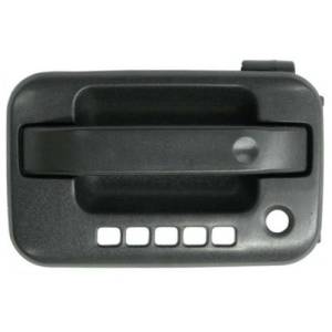 2004*-2013 F150 Outside Door Handle Pull With Key-less Entry Textured -Left Driver Front 04*, 05, 06, 07, 08, 09, 10, 11, 12, 13 Ford F150