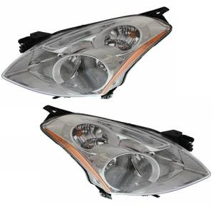 2010, 2011, 2012 Nissan Altima Sedan HID Headlights New Replacement 10, 11, 12 Altima Headlamp Lenses Covers Altima Sedan Headlight Assembly New Replacement Headlight And Headlamp At Low Prices -Replaces Dealer OEM 26060-ZX20A, 26010-ZX20A
