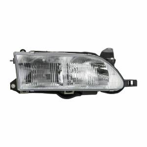 1993-1997 Corolla Front Headlight Cover Assembly -R Passenger 93, 94, 95, 96, 97 Toyota Corolla