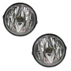 2007-2014 Expedition Front Fog Light Assemblies -Driver and Passenger Set 07, 08, 09, 10, 11, 12, 13, 14 Ford Expedition