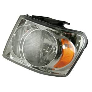 2007, 2008, 2009 Dodge Durango Headlight Assembly New Replacement Stock Headlamp Driver Side Lens Cover 07, 08, 09 Durango -Replaces Dealer OEM 55078017AI