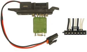 2002-2009 Trailblazer Blower Motor Speed Resistor with Connector 02, 03, 04, 05, 06, 07, 08, 09 Chevy Trailblazer