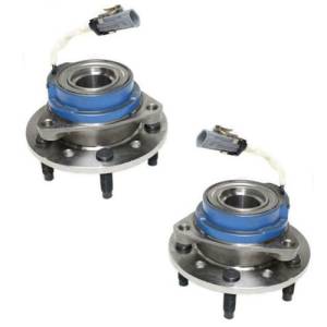 1999-2004 Alero Set of Front Wheel Bearing Hubs with ABS 99, 00, 01, 02, 03, 04, 05 Olds Alero