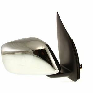 2005, 2006, 2007, 2008, 2009, 2010, 2011, 2012 Nissan Pathfinder Mirror Replacement Driver Side Electric Mirror Chrome Cap For Rear View Outside Door 05, 06, 07, 08, 09, 10, 11, 12 Pathfinder -Replaces Dealer OEM 96302-9BC8C