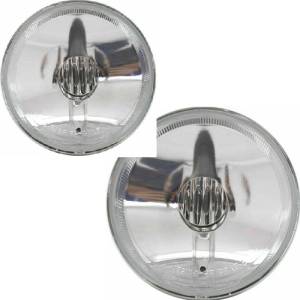 2000, 2001, 2002, 2003, 2004, 2005 Pontiac Sunfire Fog Light Lens Bumper Driving Lamp Lens Pair Includes Housing for 00, 01, 02, 03, 04, 05 Sunfire Fog Lamp Lens Set -Replaces Dealer OEM 16530218