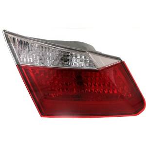 2013, 2014, 2015 Honda Accord Tail Light Lens Assembly New Driver Side Brake Lamp Lens Replacement Trunk Lid Rear Stop Lamp Cover 13, 14, 15 Accord Sedan -Replaces Dealer 34155-T2A-A01