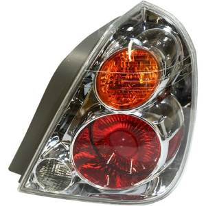 2002, 2003, 2004 Nissan Altima Tail Light Assembly New Replacement Rear Brake Lamp Passenger Side Stop Lens Cover For Your 02, 03, 04 Altima -Replaces Dealer OEM 26550-8J025