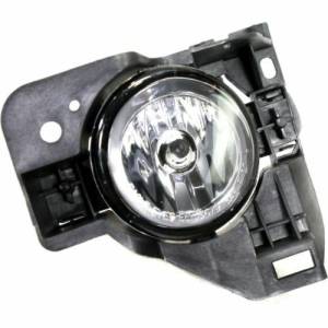 2009, 2010, 11, 12, 2013, 2014 Nissan Maxima Fog Light Lens New Replacement Driver Side Front Bumper Mounted Maxima Stock Driving Lamp Lens Assembly With Bracket 09, 10, 11, 12, 13, 14 Maxima -Replaces Dealer OEM 26915-9N00A, 26155-9B91D