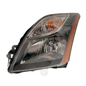 2010 2011 2012 Sentra Headlight Smoked Bezel (headlamp interior) -Left Driver 
