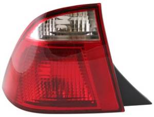 2005, 2006, 2007 Ford Focus 4 door Sedan Tail Light Assembly -Replacement Rear Tail Light Lens / Housing -Replaces Dealer OEM 5S4Z 13405 AA