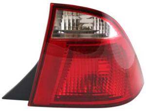 2005, 2006, 2007 Ford Focus 4 door Sedan Tail Light Assembly -Replacement Rear Tail Light Lens / Housing -Replaces Dealer OEM 5S4Z 13404 AA