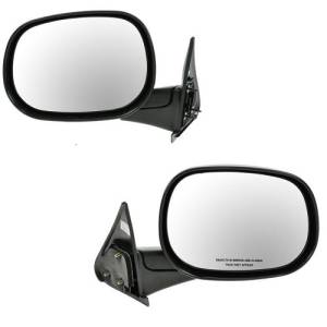 1998-2002* Dodge Ram Outside Door Mirrors Manual Operated -Driver and Passenger Set 98, 99, 00, 01, 02* Dodge Ram