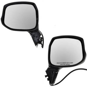 2012 2013 Honda Civic Side View Mirror Assemblies -Driver and Passenger Set New Replacement Electric Outside Door Mirrors 12, 13 Civic -Replaces Dealer OEM 76258-TR3-A01