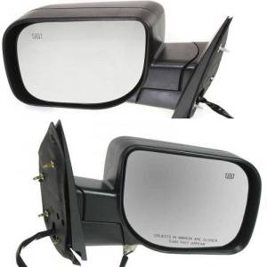 2004-2010 Infinity QX56 Side View Door Mirror Power Heat Textured -Driver and Passenger Set 04, 05, 06, 07, 08, 09, 10 Infiniti QX56