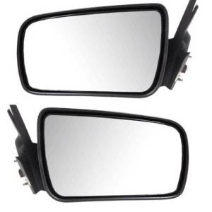 2005, 2006, 2007, 2008, 2009 Mustang Outside Door Mirror Power Operated -Driver and Passenger Set 05, 06, 07, 08, 09 Ford Mustang Electric Mirrors Coupe Or Convertible -Replaces Dealer OEM Number 6R3Z17683AA, 6R3Z 17682 AA