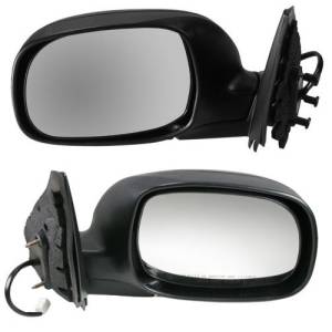 2004 2005 2006 Tundra Double Cab Outside Door Mirrors Power Smooth -Driver and Passenger Set 04, 05, 06 Toyota Tundra Double Cab -Replaces Dealer OEM 879400C060C0