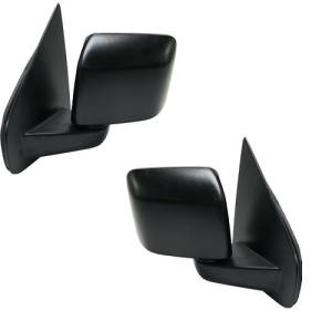2004-2008 Ford F150 Outside Door Mirror Manual -Driver and Passenger Set 04, 05, 06, 07, 08 Ford F150