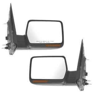 2004-2006 Ford F150 Side View Door Mirror Power Heat and Signal -Driver and Passenger Set 04, 05, 06 Ford F150