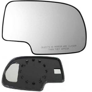 2000-2006 Tahoe Replacement Mirror Glass with Backer -Right Passenger 00, 01, 02, 03, 04, 05, 06 Chevy Tahoe