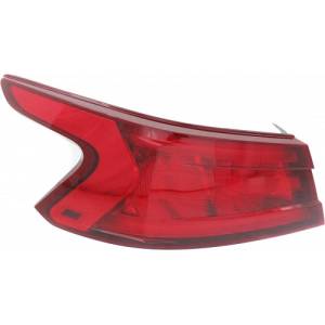 2016, 2017, 2018 Nissan Maxima Tail Light Lens Assembly Replacement New Driver Side Brake Lamp Lens Rear Stop Light Cover 16, 17, 18 Maxima -Replaces Dealer OEM Number 26555-4RA2A, 26555-4RA1A