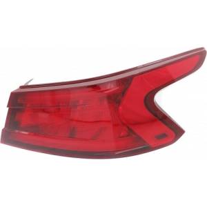 2016, 2017, 2018 Nissan Maxima Tail Light Lens Assembly Replacement New Passenger Side Brake Lamp Lens Rear Stop Light Cover 16, 17, 18 Maxima -Replaces Dealer OEM Number 26550-4RA2A, 26550-4RA1A