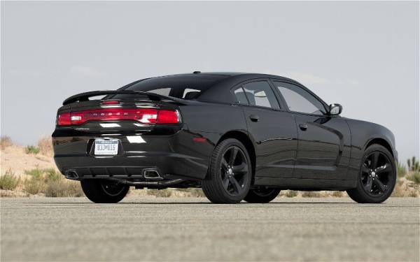 2012 Dodge Charger Rear View