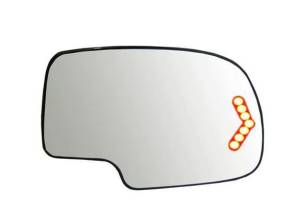 2003-2006 Chevy Suburban Replacement Mirror Glass With Signal -Right Passenger 2003, 2004, 2005, 2006 Chevy Suburban